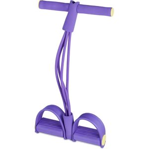 Relaxdays Lilac Multifunctional Fitness Equipment - Fitness Band, Pedals & Handles Relaxdays Lilac Multifunctional Fitness Equipment - Fitness Band, Pedals & Handles