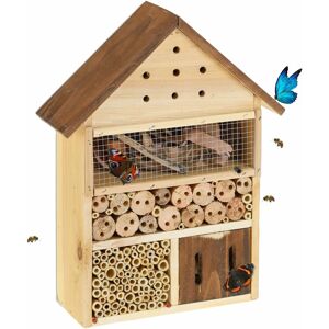 Relaxdays Insect Hotel - Natural 35x27.5x10 cm Relaxdays Insect Hotel - Natural 35x27.5x10 cm