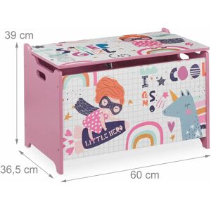 Relaxdays 10037743 Storage Box - Child-Friendly Superhero Design Relaxdays 10037743 Storage Box - Child-Friendly Superhero Design