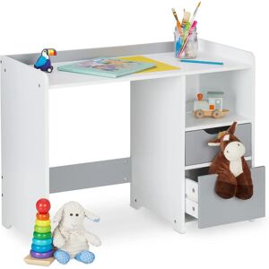 Relaxdays Children's Desk with Drawers - 60x80x38cm Relaxdays Children's Desk with Drawers - 60x80x38cm