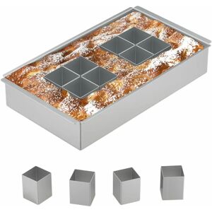 Relaxdays Silver Number & Letter Cake Mold - Creative Baking Tool Relaxdays Silver Number & Letter Cake Mold - Creative Baking Tool