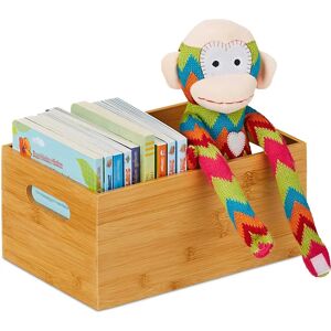 Relaxdays Bamboo Storage Box Set - Natural Multiuse Organizers Relaxdays Bamboo Storage Box Set - Natural Multiuse Organizers