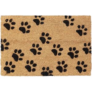 RELAXDAYS Door Mat - Coconut Fiber Pet Paw Print - Indoor/Outdoor - 60x40cm RELAXDAYS Door Mat - Coconut Fiber Pet Paw Print - Indoor/Outdoor - 60x40cm
