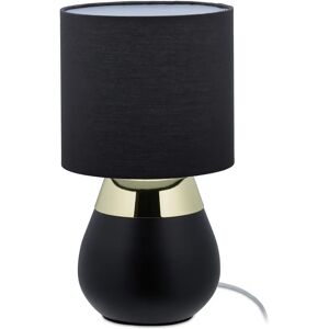 Relaxdays Black Touch Table Lamp - Indirect Light Relaxdays Black Touch Table Lamp - Indirect Light