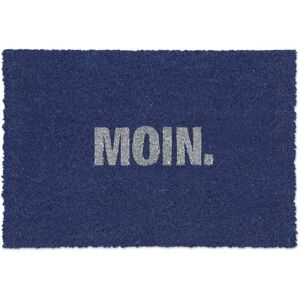 Relaxdays Coconut Door Mat - Blue/White - Weather-Resistant - Indoor/Outdoor Relaxdays Coconut Door Mat - Blue/White - Weather-Resistant - Indoor/Outdoor