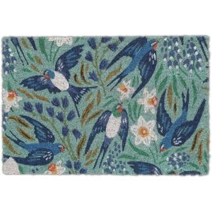 Relaxdays Coconut Door Mat - Swallows Design - 40x60 cm - Indoor/Outdoor Relaxdays Coconut Door Mat - Swallows Design - 40x60 cm - Indoor/Outdoor