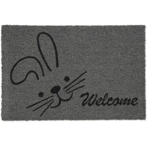 Relaxdays Coconut Welcome Mat Rabbit - Door Mat Indoor/Outdoor Relaxdays Coconut Welcome Mat Rabbit - Door Mat Indoor/Outdoor