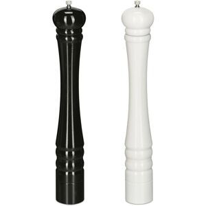 Relaxdays Portable Ceramic Salt and Pepper Grinder - Seasoning Grinder Relaxdays Portable Ceramic Salt and Pepper Grinder - Seasoning Grinder