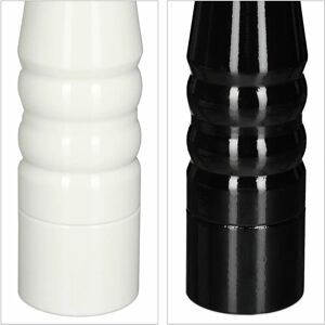 Relaxdays Portable Ceramic Salt and Pepper Grinder - Seasoning Grinder Relaxdays Portable Ceramic Salt and Pepper Grinder - Seasoning Grinder