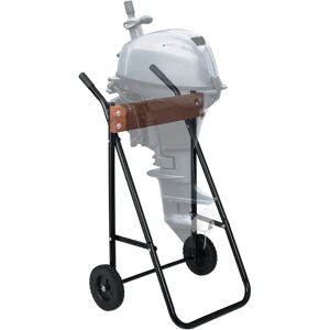 Relaxdays Motor Support Stand - Steel, Black - 100kg Capacity Relaxdays Motor Support Stand - Steel, Black - 100kg Capacity