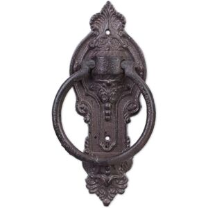 Relaxdays Rustic Cast Iron Door Knocker - Set of 4 Relaxdays Rustic Cast Iron Door Knocker - Set of 4