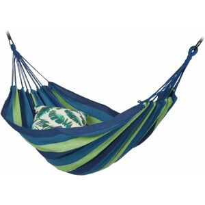 Relaxdays Hängematte - Baumwolle, Blau/Grün, 240x150cm - Hängematte Relaxdays Hängematte - Baumwolle, Blau/Grün, 240x150cm - Hängematte