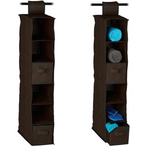 RELAXDAYS Compact Hanging Organizer - Storage, 6 Compartments RELAXDAYS Compact Hanging Organizer - Storage, 6 Compartments