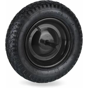 Relaxdays 3.50-8 garden cart wheelbarrow replacement tire - Garden cart wheel Relaxdays 3.50-8 garden cart wheelbarrow replacement tire - Garden cart wheel