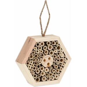 Relaxdays Insect Hotel - Natural, 15x17x5 cm, Supports Biodiversity Relaxdays Insect Hotel - Natural, 15x17x5 cm, Supports Biodiversity