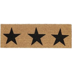 Relaxdays Coconut Door Mat with Stars - Indoor/Outdoor Non-slip Rug Relaxdays Coconut Door Mat with Stars - Indoor/Outdoor Non-slip Rug