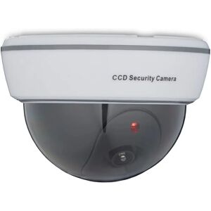 Relaxdays Dummy Camera - Surveillance Dummy Camera with Flashing LED - Indoor/Outdoor Security Relaxdays Dummy Camera - Surveillance Dummy Camera with Flashing LED - Indoor/Outdoor Security