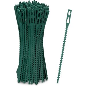 Relaxdays Green Plant Ties - 14 cm Adjustable Reusable Garden Ties Relaxdays Green Plant Ties - 14 cm Adjustable Reusable Garden Ties