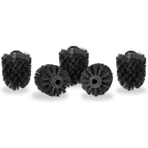 RELAXDAYS Testine di ricambio per scopino WC - 20 pezzi, Nero RELAXDAYS Testine di ricambio per scopino WC - 20 pezzi, Nero