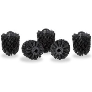 Set de 40 Cabezas de Escobilla para Inodoro - Plástico Negro Set de 40 Cabezas de Escobilla para Inodoro - Plástico Negro