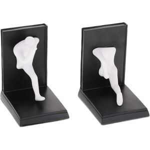 RELAXDAYS Bookend Set - Modern Design Support for Books, 14.5x12x9.5 cm RELAXDAYS Bookend Set - Modern Design Support for Books, 14.5x12x9.5 cm