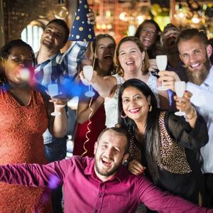 Relaxdays Plastic Champagne Glasses Set for Parties Relaxdays Plastic Champagne Glasses Set for Parties