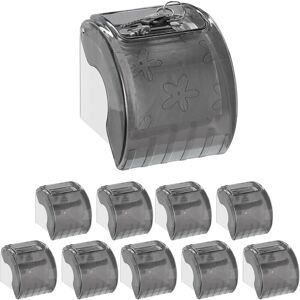 RELAXDAYS Portable Toilet Paper Holder - 10x with Shelf RELAXDAYS Portable Toilet Paper Holder - 10x with Shelf