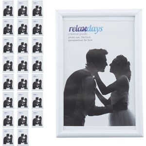 Relaxdays Set of 24 Classic Photo Frames - 10x15 cm Relaxdays Set of 24 Classic Photo Frames - 10x15 cm