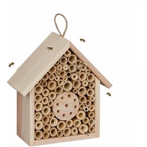 Relaxdays Insect Hotel - Eco-friendly Wooden Shelter for Bees & Insects Relaxdays Insect Hotel - Eco-friendly Wooden Shelter for Bees & Insects