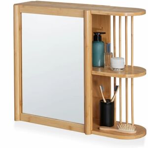 Relaxdays Badwandplank - Bamboe, 53x62x20cm Relaxdays Badwandplank - Bamboe, 53x62x20cm