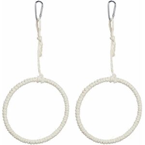 Relaxdays Small Animal Habitat Décor - Natural Climbing Rings Relaxdays Small Animal Habitat Décor - Natural Climbing Rings