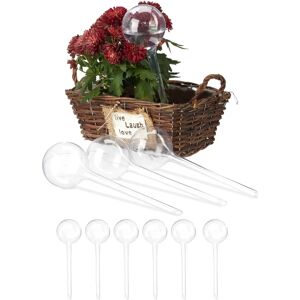 Relaxdays Plant Watering Globes Set 10 - Indoor Balcony Flowers Relaxdays Plant Watering Globes Set 10 - Indoor Balcony Flowers
