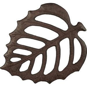 Relaxdays Cast Iron Leaf Garden Stepping Stone - Garden Decor Relaxdays Cast Iron Leaf Garden Stepping Stone - Garden Decor