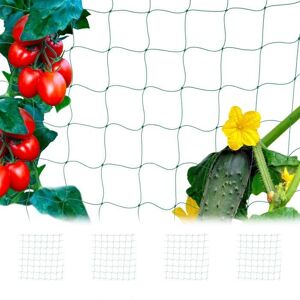 Relaxdays Garden Trellis Net - 180x360 cm, Green, 4 Pack Relaxdays Garden Trellis Net - 180x360 cm, Green, 4 Pack
