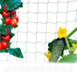 Relaxdays Garden Trellis Support Mesh - 10 pcs, 1.8x3.6 m Relaxdays Garden Trellis Support Mesh - 10 pcs, 1.8x3.6 m