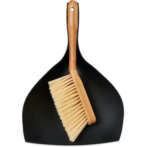 Relaxdays Bamboo Cleaning Set - Hand Broom & Dustpan - Home, Car, Camping Relaxdays Bamboo Cleaning Set - Hand Broom & Dustpan - Home, Car, Camping