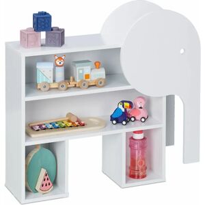 Relaxdays Elephant Toy Shelf - Child-Friendly Storage Relaxdays Elephant Toy Shelf - Child-Friendly Storage