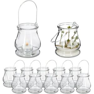 Relaxdays Set of 48 Crystal Candle Holders - Candle Holders Relaxdays Set of 48 Crystal Candle Holders - Candle Holders