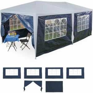 Relaxdays Blaue Seitenteile für 3x6m Pavillons Relaxdays Blaue Seitenteile für 3x6m Pavillons
