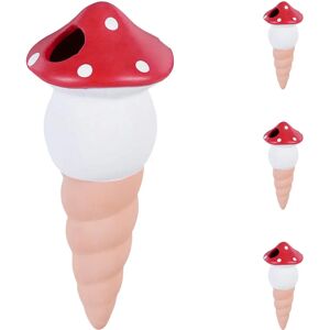 Relaxdays Ceramic Mushroom Watering Set - Plant Irrigation Kit Relaxdays Ceramic Mushroom Watering Set - Plant Irrigation Kit