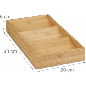 Relaxdays 10046355 Bamboo Spice Rack - Drawer Organizer for Kitchen & Bathroom Relaxdays 10046355 Bamboo Spice Rack - Drawer Organizer for Kitchen & Bathroom