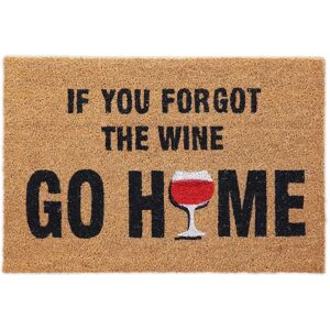 Relaxdays Coconut Doormat - Fun Message - 40x60cm - Indoor/Outdoor Relaxdays Coconut Doormat - Fun Message - 40x60cm - Indoor/Outdoor