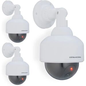 RELAXDAYS 3 Fake Dome Security Cameras - Home Security RELAXDAYS 3 Fake Dome Security Cameras - Home Security