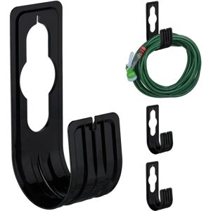 Relaxdays Garden Hose Support - 30 m, Black Relaxdays Garden Hose Support - 30 m, Black