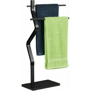 Relaxdays Modern Zigzag Towel Holder - Bathroom Accessory Relaxdays Modern Zigzag Towel Holder - Bathroom Accessory