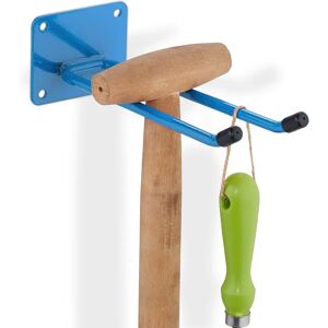 Relaxdays Tool Hook Organizer - 24 cm Support for Garden & Workshop Tools Relaxdays Tool Hook Organizer - 24 cm Support for Garden & Workshop Tools