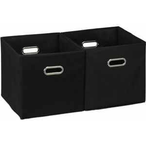 Relaxdays Storage Box - Foldable Cotton, 32x33x33cm Relaxdays Storage Box - Foldable Cotton, 32x33x33cm