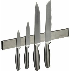 Relaxdays Knife Block - Magnetic Stainless Steel Wall Mount 30cm Relaxdays Knife Block - Magnetic Stainless Steel Wall Mount 30cm