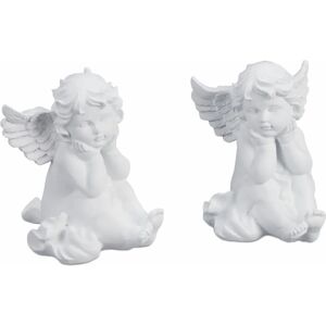 Relaxdays 10047238 Garden Statue - Weatherproof Angel Set Relaxdays 10047238 Garden Statue - Weatherproof Angel Set