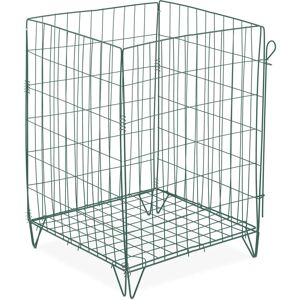Relaxdays Steel Mesh Compost Bin with Legs - Composting Garden Waste Relaxdays Steel Mesh Compost Bin with Legs - Composting Garden Waste